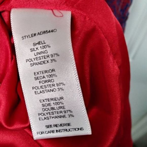 Aryn K Silk Flutter Dress T Back XS - Picture 5 of 14